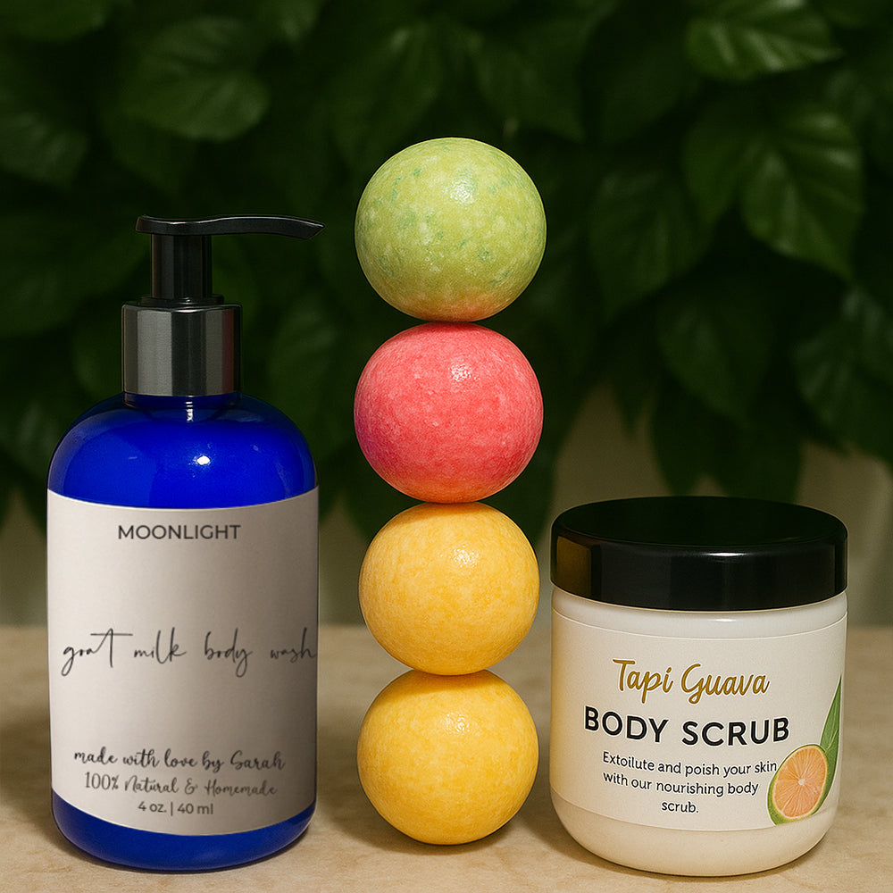 Goat milk bodywash / bath boom /body butter sets